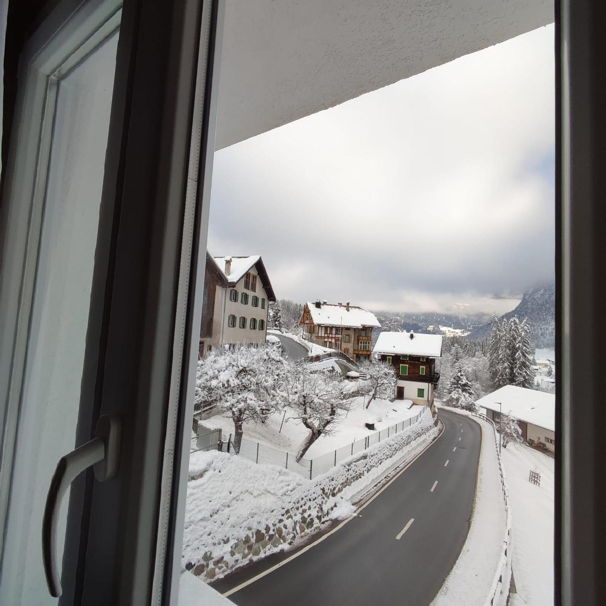 شقة Haus Albula Alvaneu المظهر الخارجي الصورة